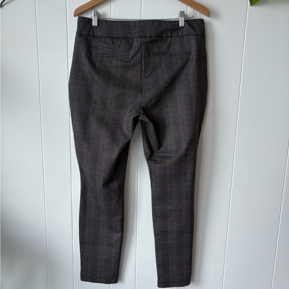 Dalia Gray Plaid Women's Pants - Picture 3 of 6